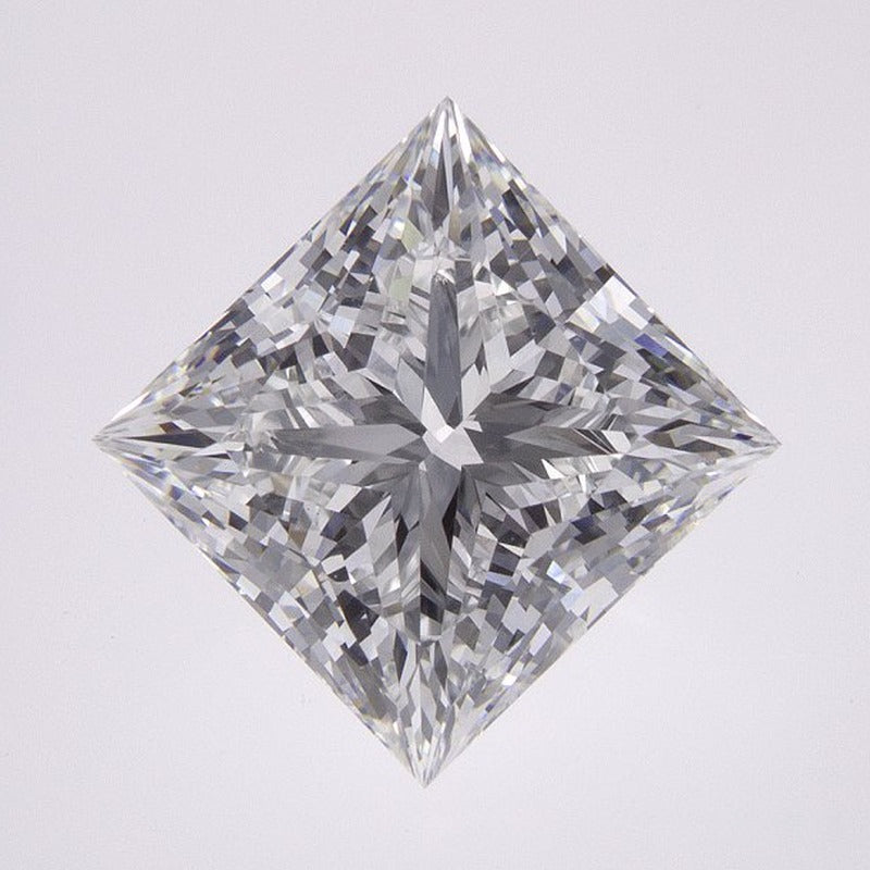 3.22 ct Lab-Grown Diamond – E VVS2 – Square Cut – IGI Certified — Sapphire Row · cut7