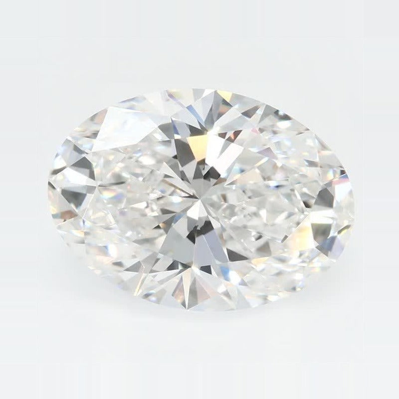 2.97 ct Lab-Grown Diamond – E VVS2 – Oval Cut – GCAL Certified — Sapphire Row · cut7