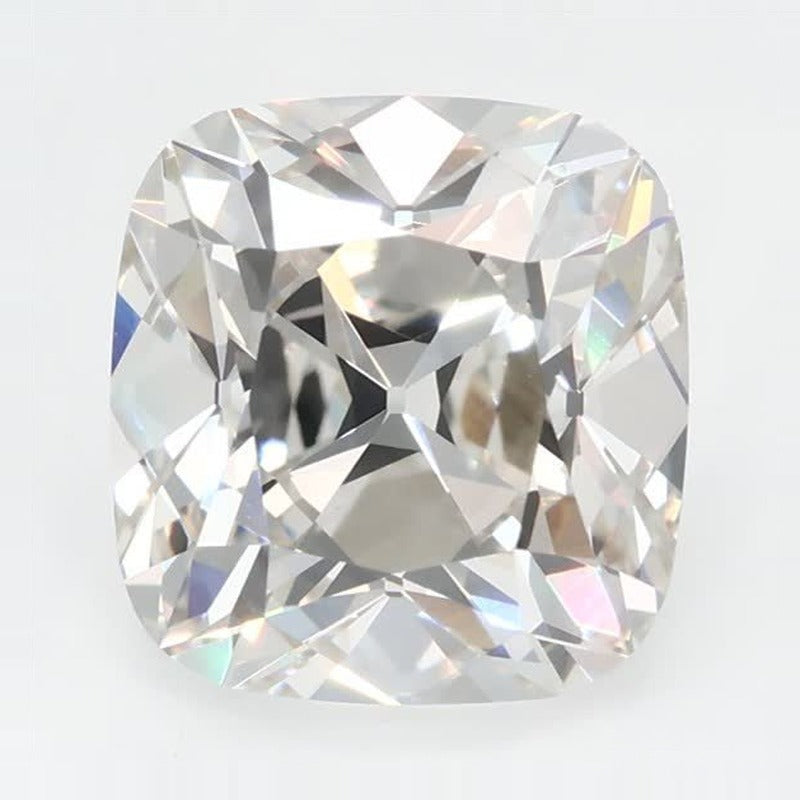 2.67 ct Lab-Grown Diamond – I VVS2 – Cushion Cut – Old Mine Cut – GCAL Certified — Sapphire Row · cut7