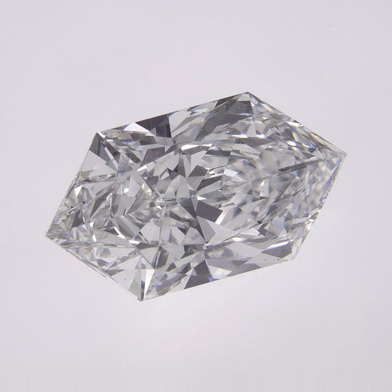 2.03 ct Lab-Grown Diamond – D VS1 – Elongated Hexagon Cut – Duchess Faceted-cut – IGI Certified — Sapphire Row · cut7