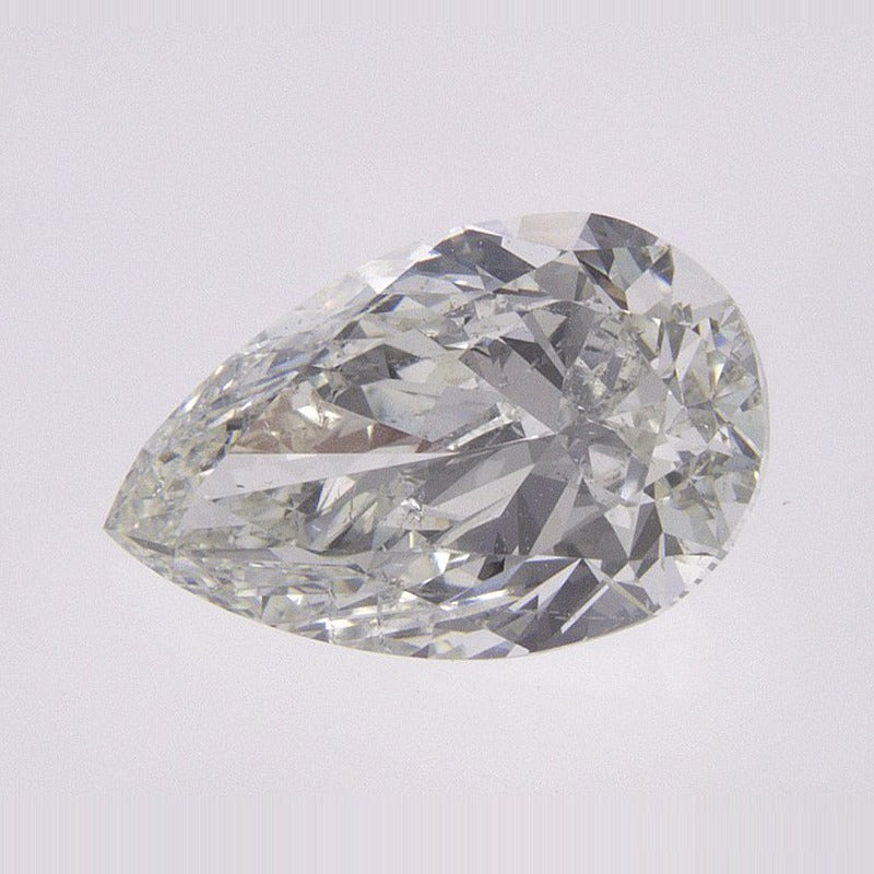 1.30 ct Natural Diamond – G SI1 – Pear Cut – EGL USA Certified — Sapphire Row · cut7