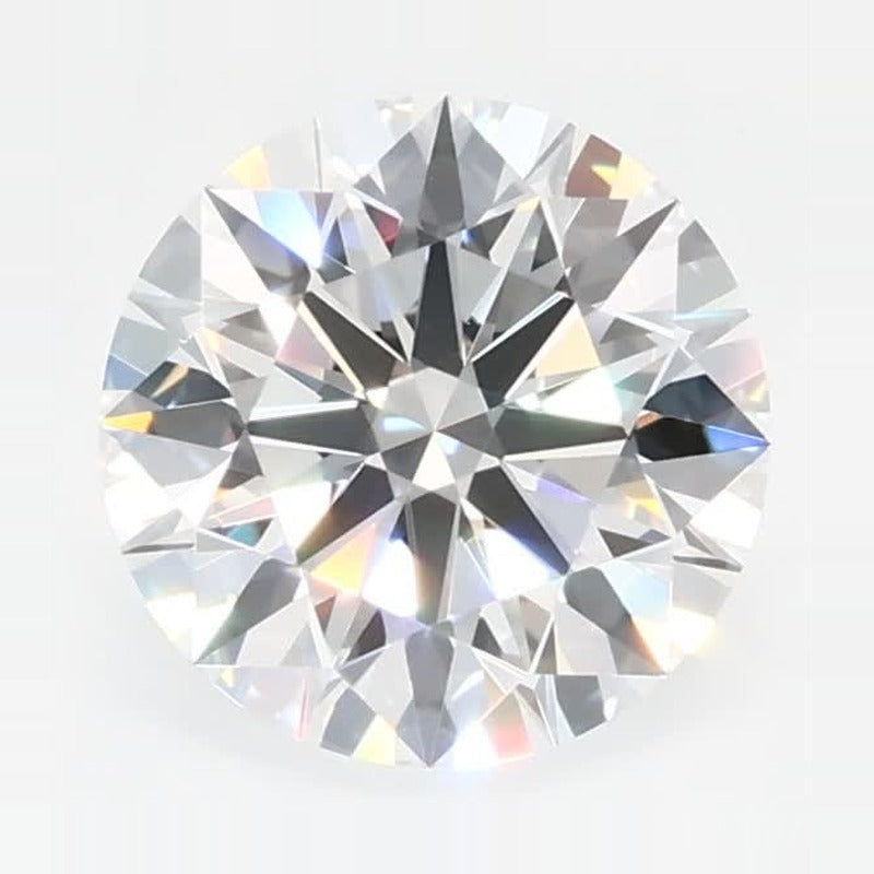 1.06 ct Lab-Grown Diamond – E VVS2 – Round Cut – GCAL Certified — Sapphire Row · cut7