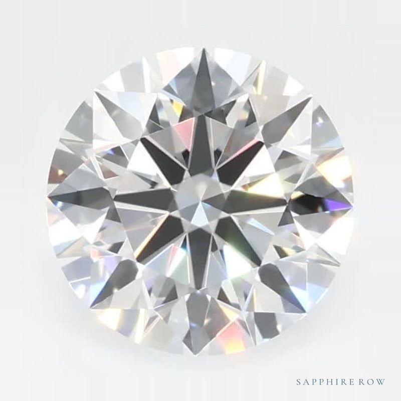 1.01 ct Lab-Grown Diamond – D VS1 – Round Cut – GCAL Certified — Sapphire Row · cut7