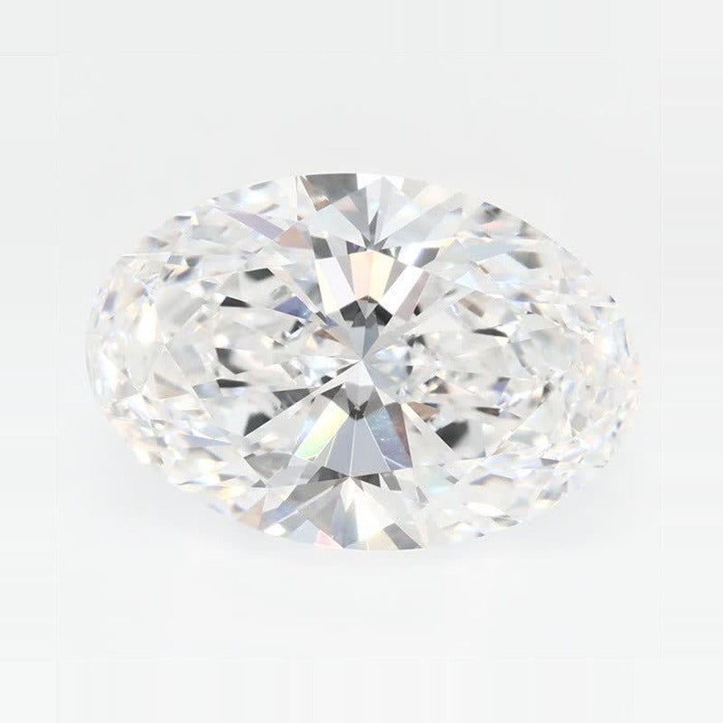 4.51 ct Lab-Grown Diamond – E VVS1 – Oval Cut – GCAL Certified — Sapphire Row · cut7