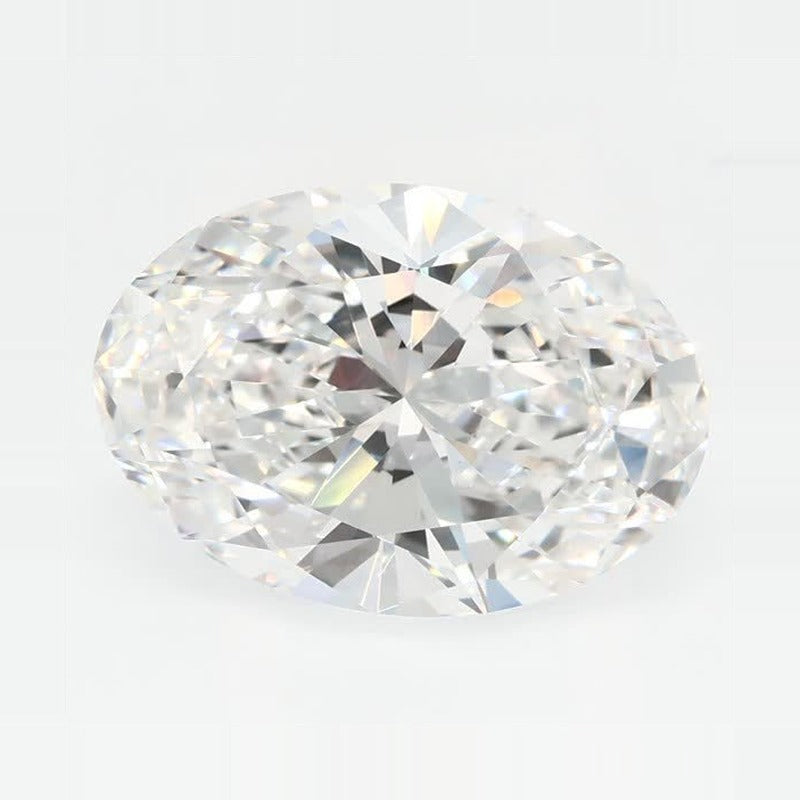 3.08 ct Lab-Grown Diamond – E VVS2 – Oval Cut – GCAL Certified — Sapphire Row · cut7