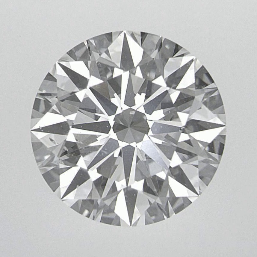 2.96 ct Lab-Grown Diamond – F SI1 – Round Cut – IGI Certified — Sapphire Row · cut7