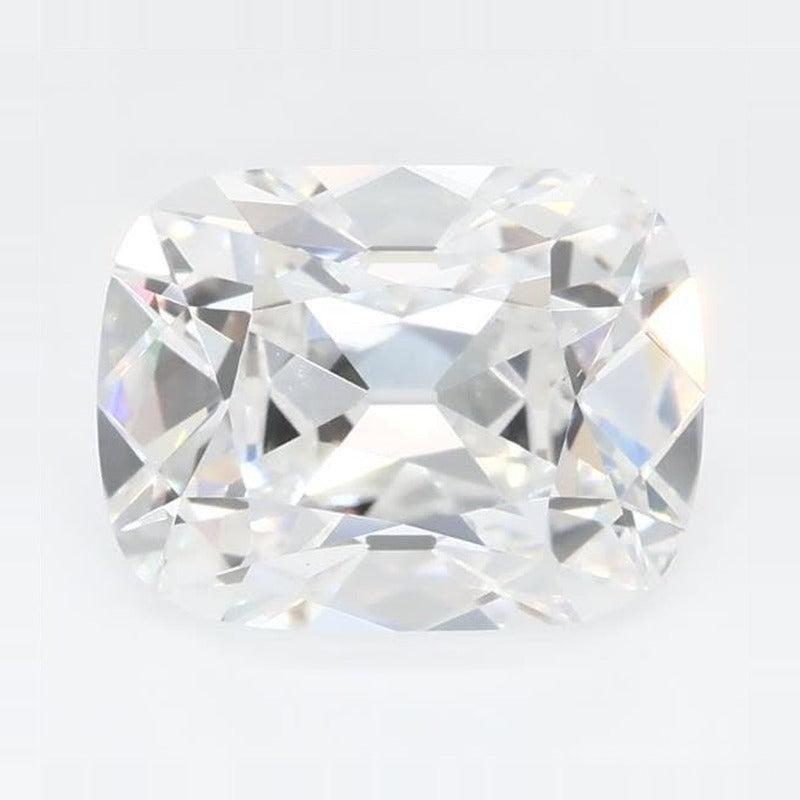 1.65 ct Lab-Grown Diamond – E VS1 – Elongated Cushion Cut – Old Mine Cut – GCAL Certified — Sapphire Row · cut7