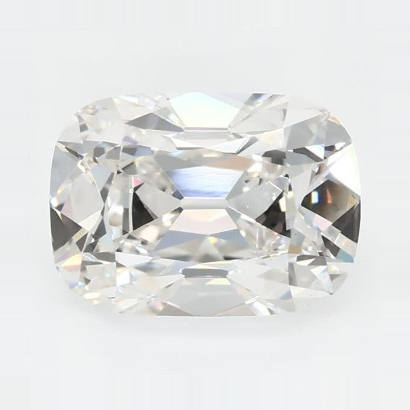 1.61 ct Lab-Grown Diamond – G VS1 – Elongated Cushion Cut – Old Mine Cut – GCAL Certified — Sapphire Row · cut7