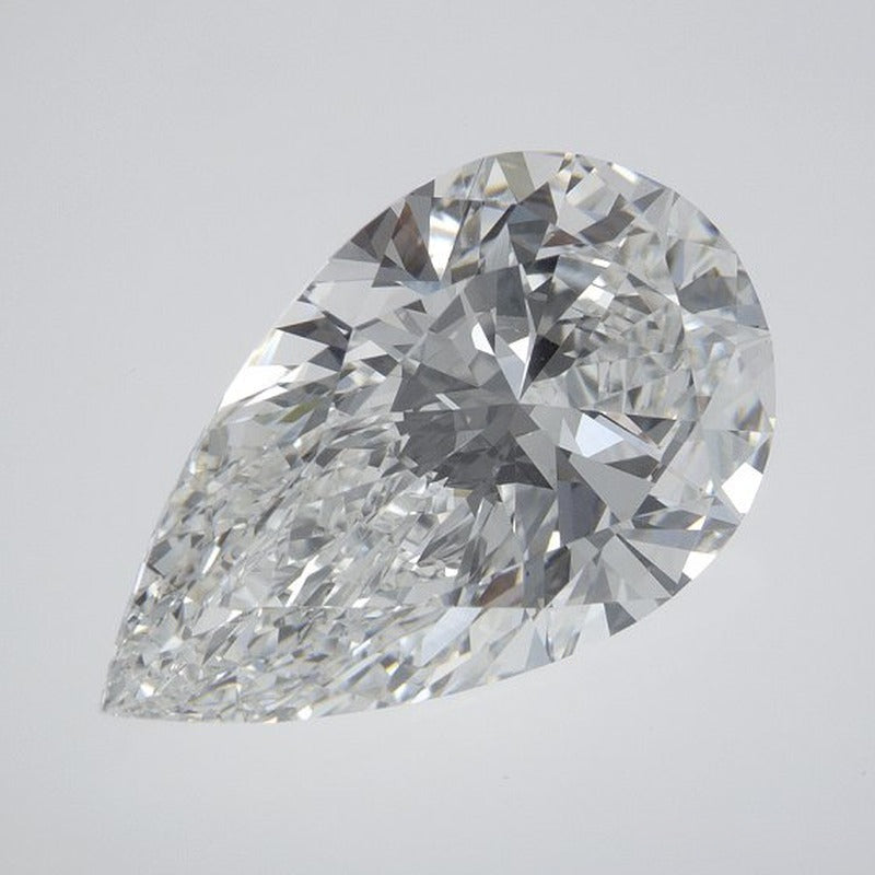 5.48 ct Lab-Grown Diamond – E VVS2 – Pear Cut – IGI Certified — Sapphire Row · cut7