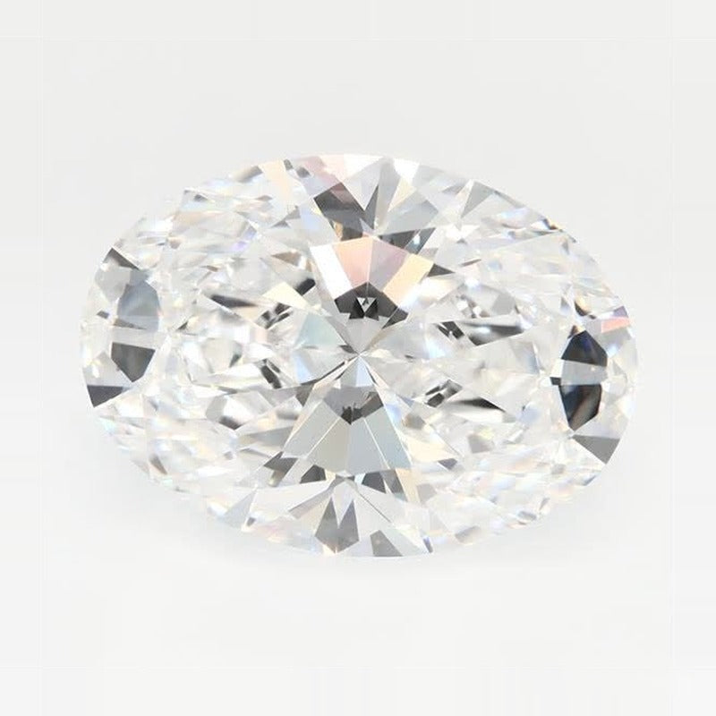 4.53 ct Lab-Grown Diamond – E VVS1 – Oval Cut – GCAL Certified — Sapphire Row · cut7