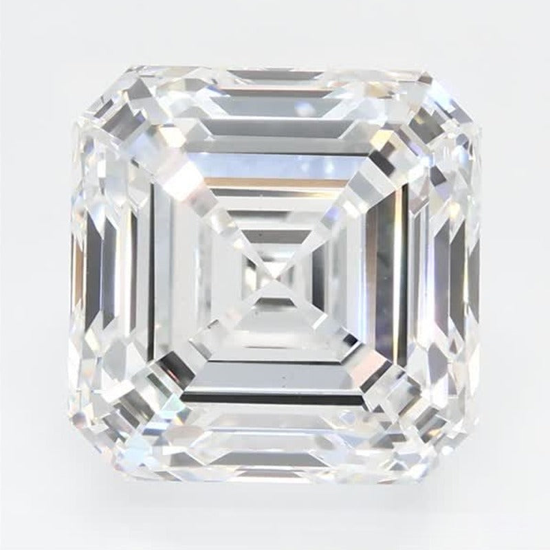 4.21 ct Lab-Grown Diamond – E VS1 – Asscher Cut – GCAL Certified — Sapphire Row · cut7