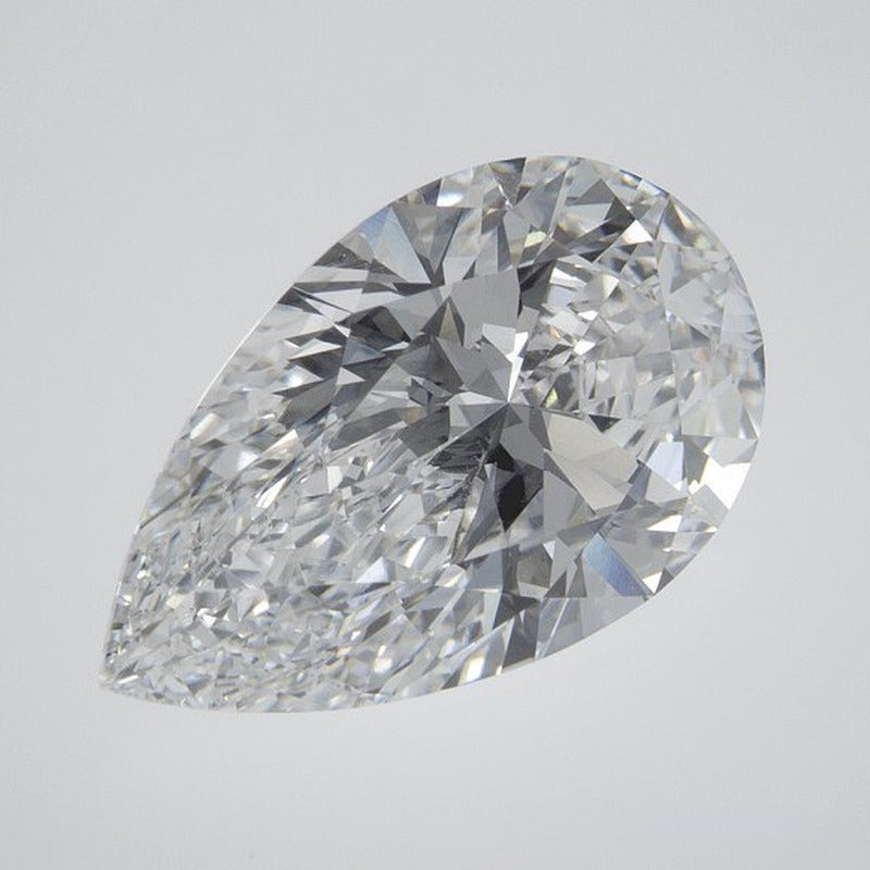 4.08 ct Lab-Grown Diamond – D VVS2 – Pear Cut – IGI Certified — Sapphire Row · cut7