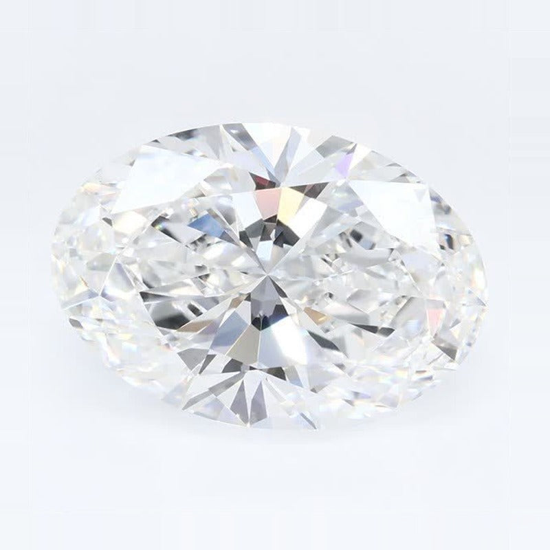 4.05 ct Lab-Grown Diamond – D VVS2 – Oval Cut – GCAL Certified — Sapphire Row · cut7