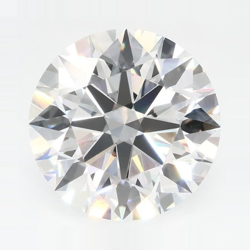 3.87 ct Lab-Grown Diamond – F VVS1 – Round Cut – GCAL Certified — Sapphire Row · cut7