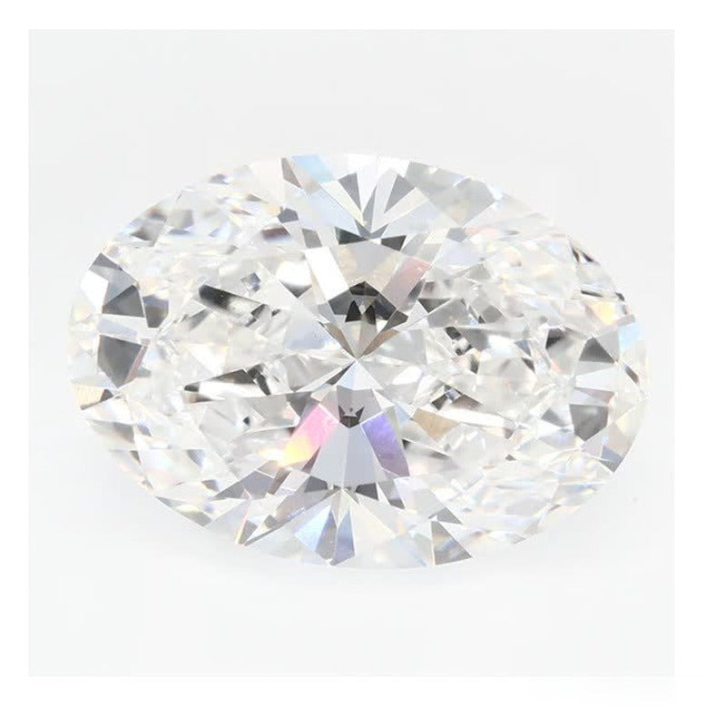 3.81 ct Lab-Grown Diamond – E VVS2 – Oval Cut – GCAL Certified — Sapphire Row · cut7