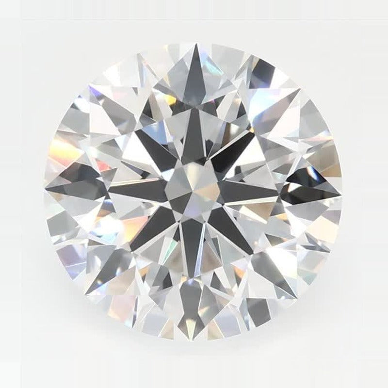 3.59 ct Lab-Grown Diamond – E VVS2 – Round Cut – GCAL Certified — Sapphire Row · cut7