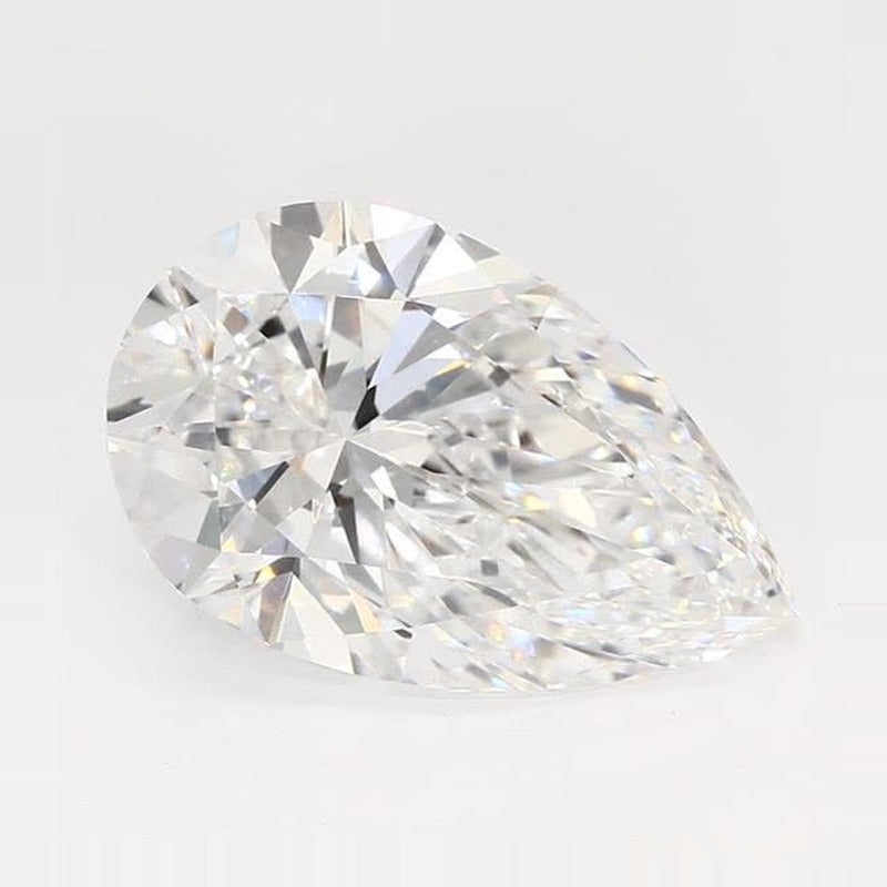3.51 ct Lab-Grown Diamond – D VS1 – Pear Cut – GCAL Certified — Sapphire Row · cut7