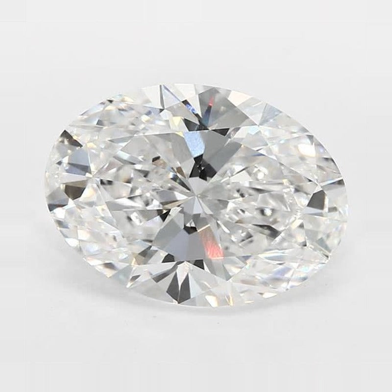 3.21 ct Lab-Grown Diamond – D VVS2 – Oval Cut – GCAL Certified — Sapphire Row · cut7