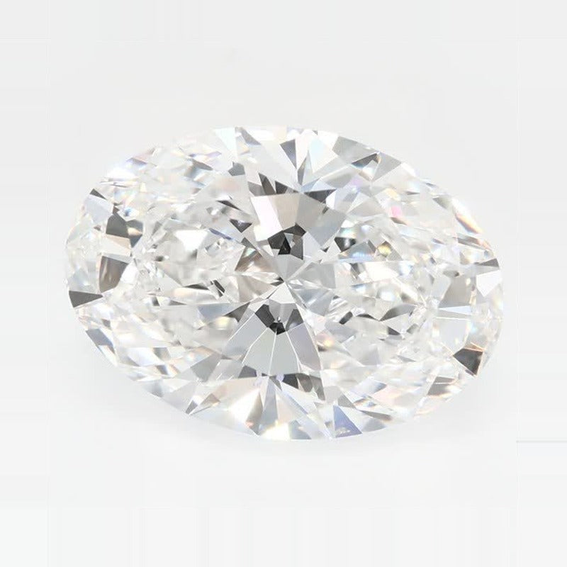 3.09 ct Lab-Grown Diamond – E VVS2 – Oval Cut – GCAL Certified — Sapphire Row · cut7