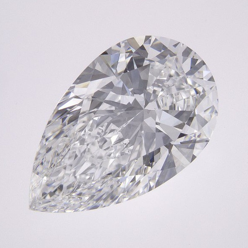 3.09 ct Lab-Grown Diamond – E VS1 – Pear Cut – GIA Certified — Sapphire Row · cut7