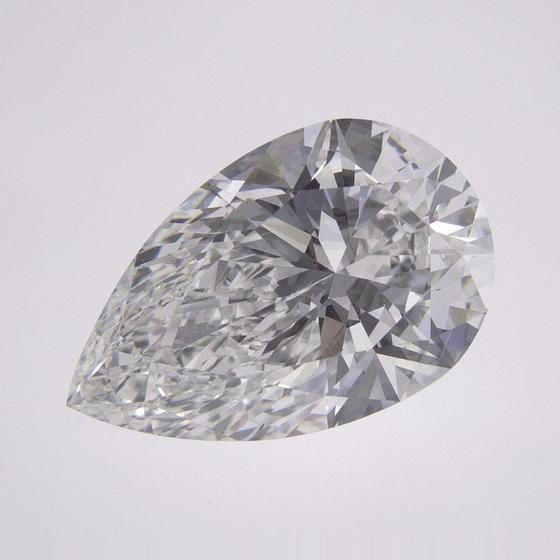 3.07 ct Lab-Grown Diamond – E VS1 – Pear Cut – IGI Certified — Sapphire Row · cut7