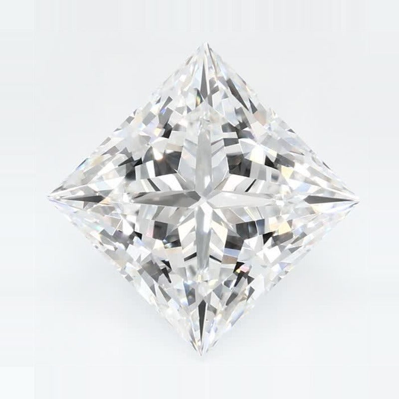 3.06 ct Lab-Grown Diamond – D VVS2 – Square Cut – GCAL Certified — Sapphire Row · cut7