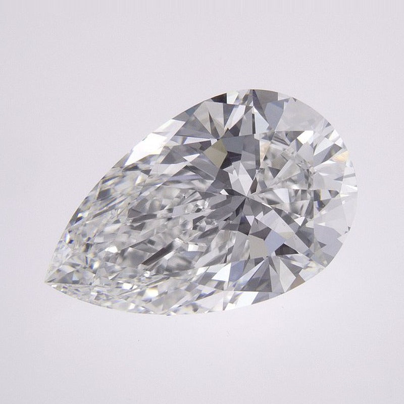 3.03 ct Lab-Grown Diamond – E VVS2 – Pear Cut – IGI Certified — Sapphire Row · cut7