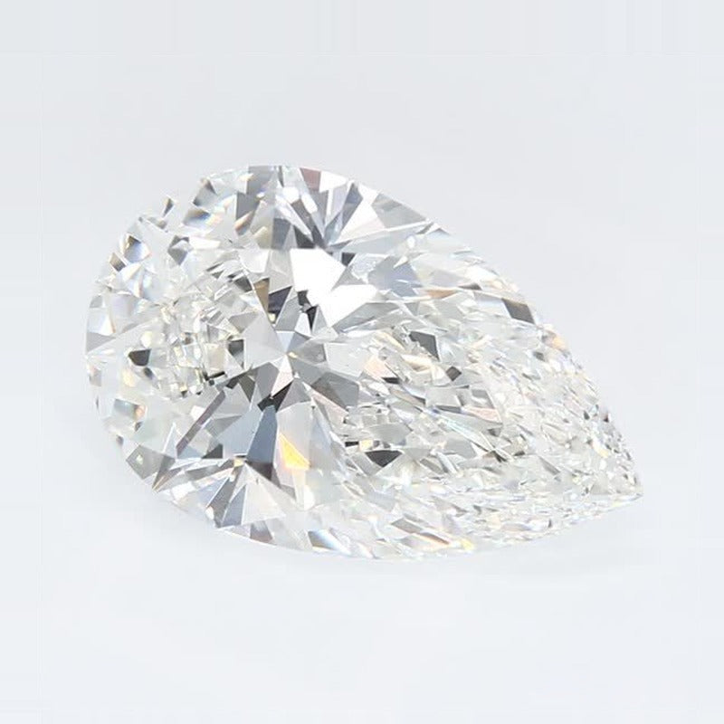 3.01 ct Lab-Grown Diamond – E VS1 – Pear Cut – GCAL Certified — Sapphire Row · cut7
