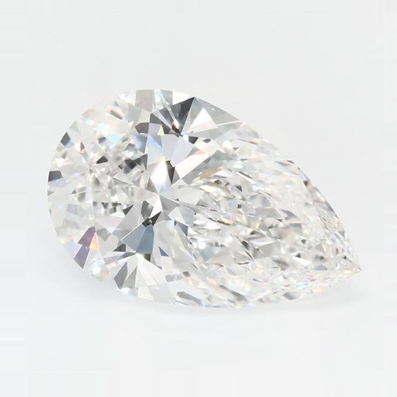 3.00 ct Lab-Grown Diamond – E VVS1 – Pear Cut – GCAL Certified — Sapphire Row · cut7