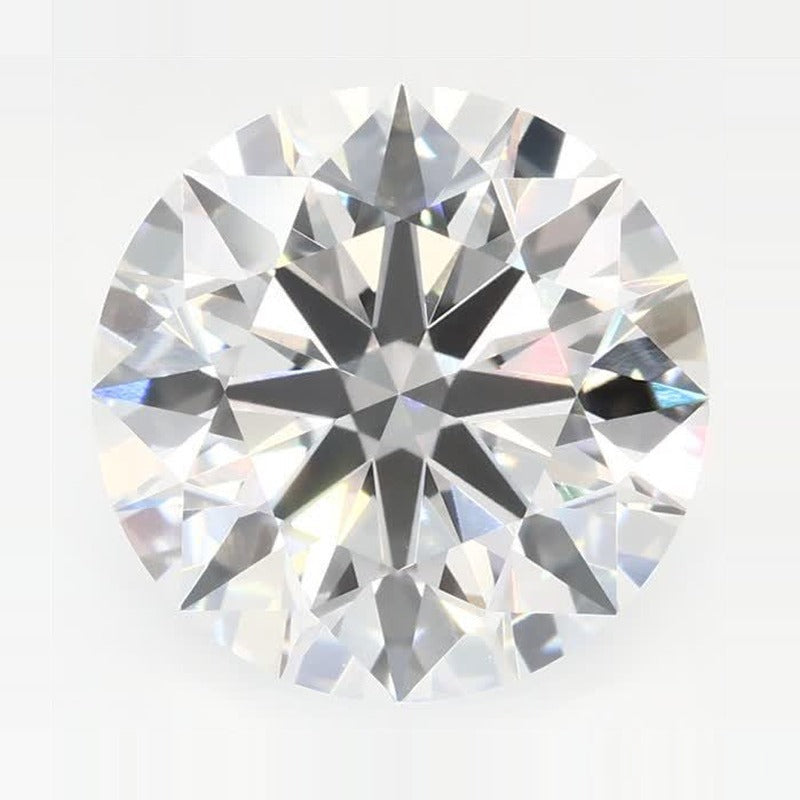 2.97 ct Lab-Grown Diamond – E VVS2 – Round Cut – GCAL Certified — Sapphire Row · cut7