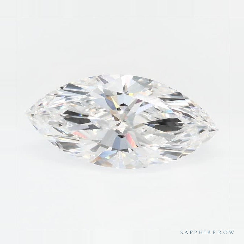 2.72 ct Lab-Grown Diamond – D VVS2 – Marquise Cut – GCAL Certified — Sapphire Row · cut7