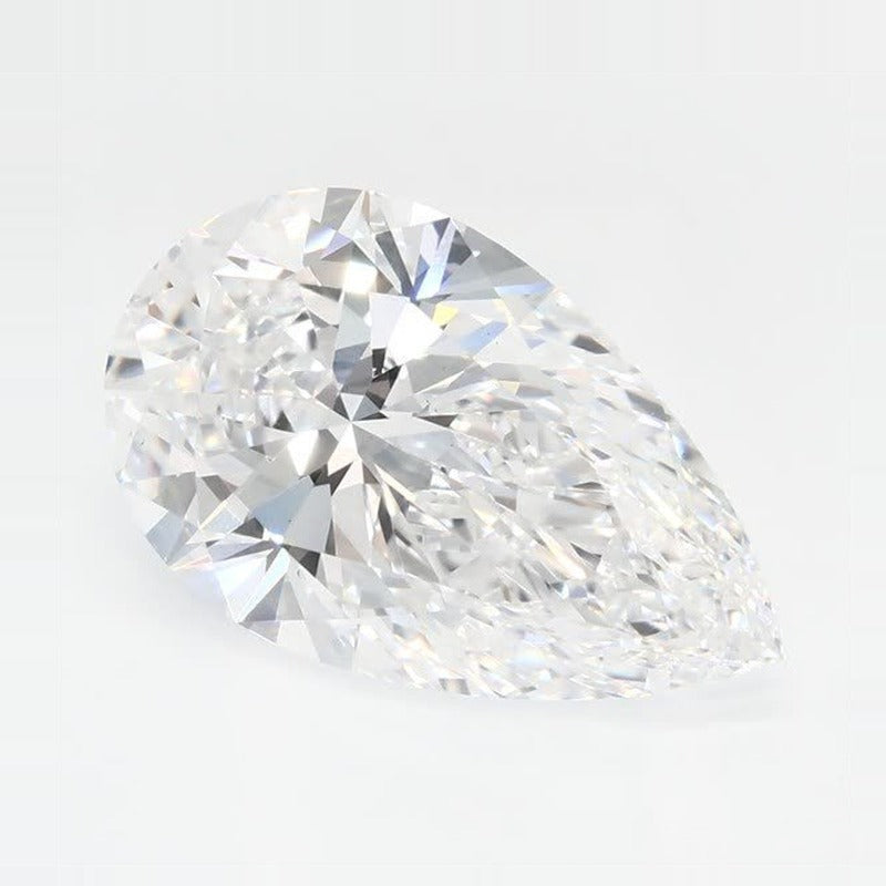 2.53 ct Lab-Grown Diamond – D VS1 – Pear Cut – GCAL Certified — Sapphire Row · cut7