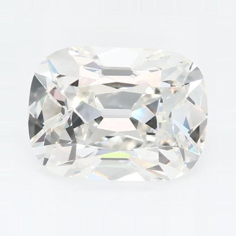 2.09 ct Lab-Grown Diamond – G VVS1 – Elongated Cushion Cut – Old Mine Cut – GCAL Certified — Sapphire Row · cut7