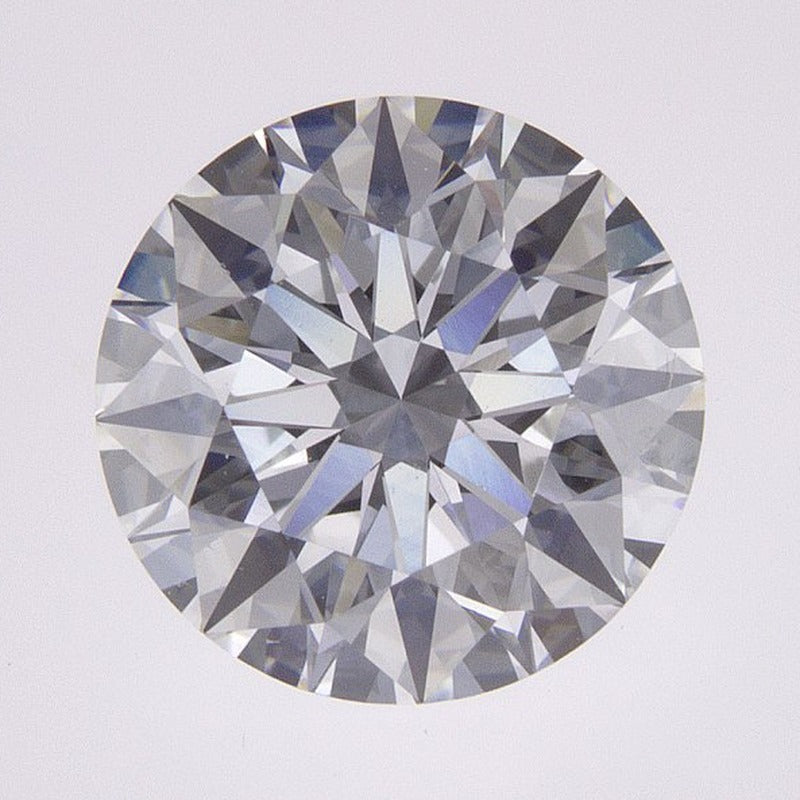 2.04 ct Lab-Grown Diamond – E VVS2 – Round Cut – GCAL Certified — Sapphire Row · cut7