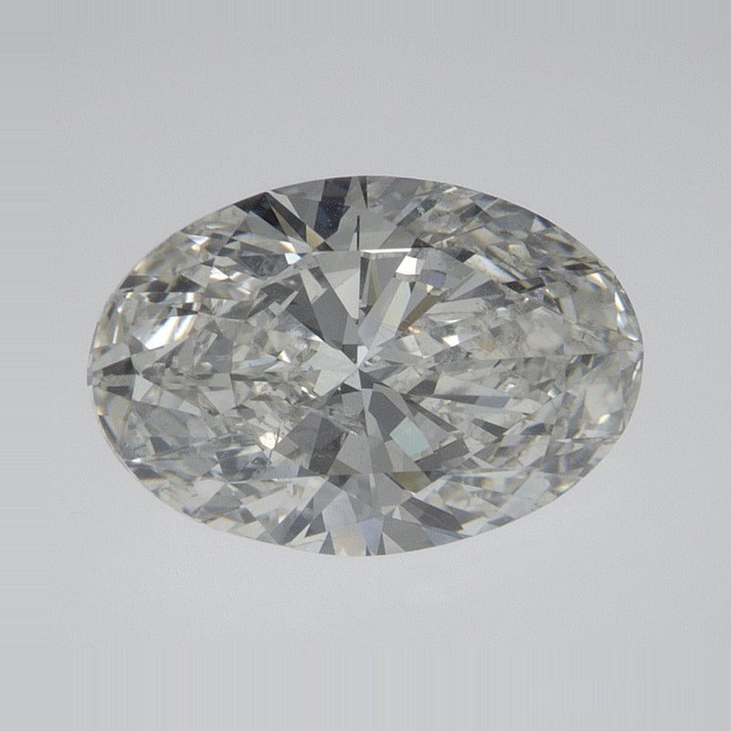 2.01 ct Natural Diamond – G SI2 – Oval Cut – EGL USA Certified — Sapphire Row · cut7