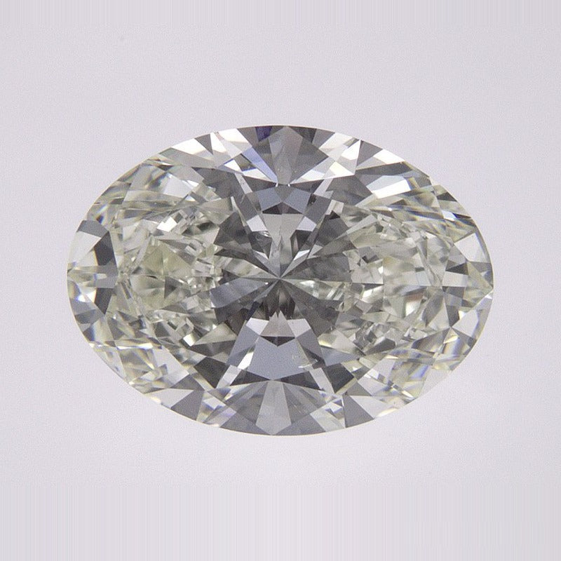2.01 ct Natural Diamond – H SI1 – Oval Cut – EGL USA Certified — Sapphire Row · cut7