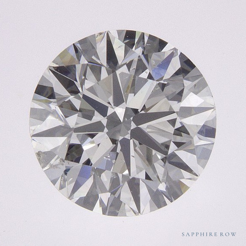 1.70 ct Natural Diamond – I SI2 – Round Cut – GIA Certified — Sapphire Row · cut7