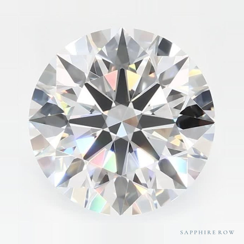 1.56 ct Lab-Grown Diamond – D VVS1 – Round Cut – GCAL Certified — Sapphire Row · cut7