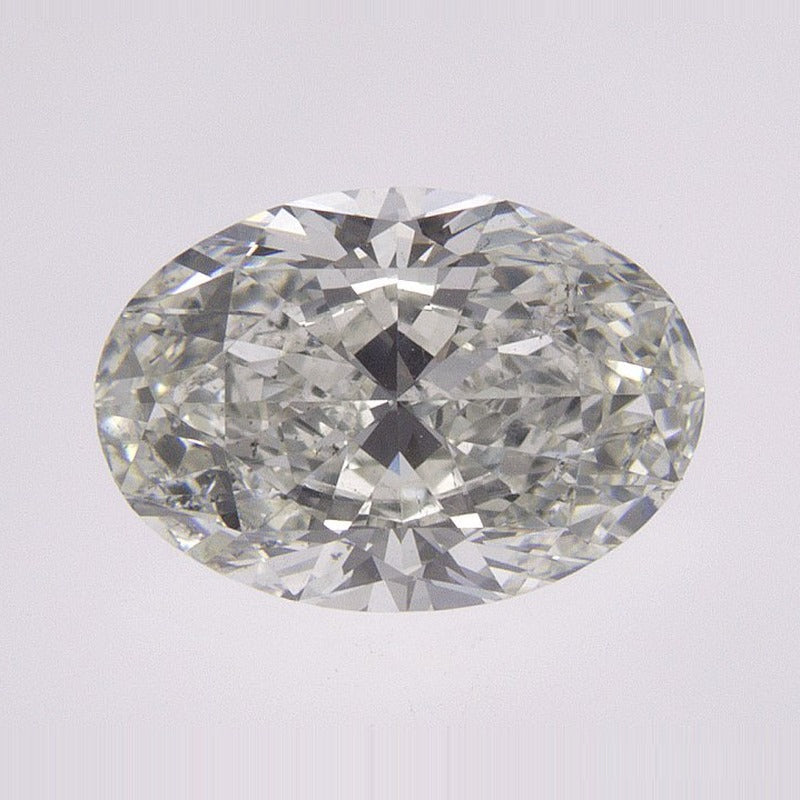 1.51 ct Natural Diamond – H SI1 – Oval Cut – EGL USA Certified — Sapphire Row · cut7