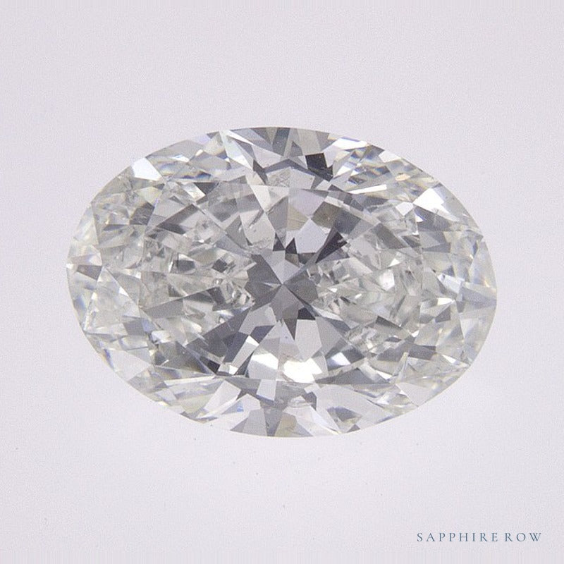 1.50 ct Natural Diamond – G SI2 – Oval Cut – GIA Certified — Sapphire Row · cut7