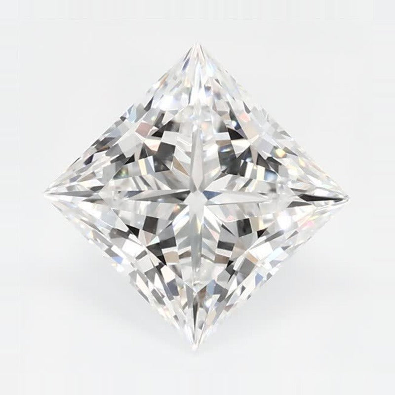 1.24 ct Lab-Grown Diamond – E VVS1 – Square Cut – GCAL Certified — Sapphire Row · cut7