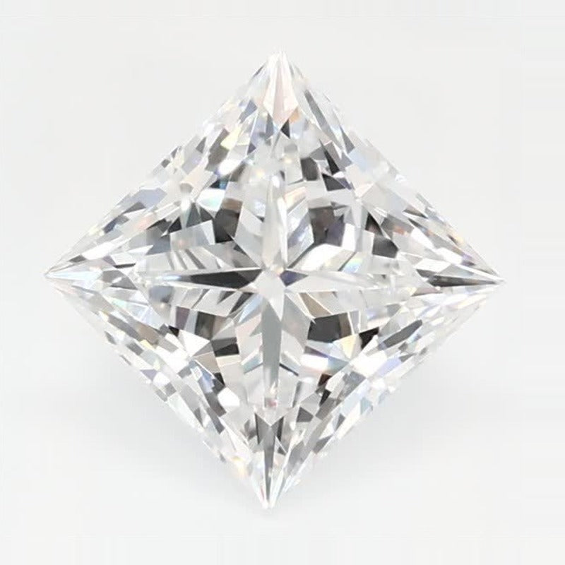 1.08 ct Lab-Grown Diamond – D VVS2 – Square Cut – GCAL Certified — Sapphire Row · cut7