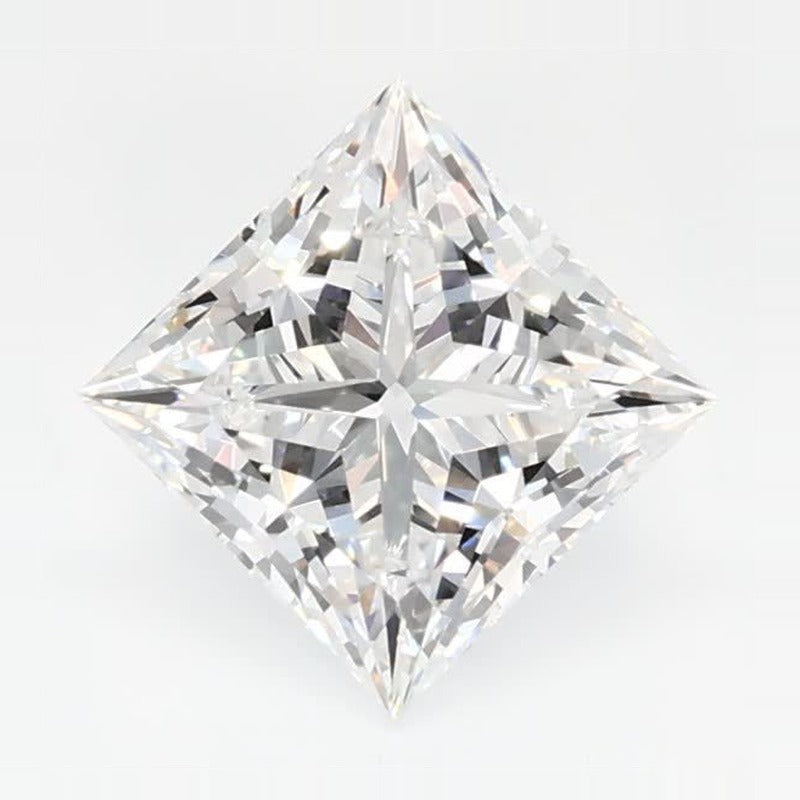 1.04 ct Lab-Grown Diamond – D VVS2 – Square Cut – GCAL Certified — Sapphire Row · cut7