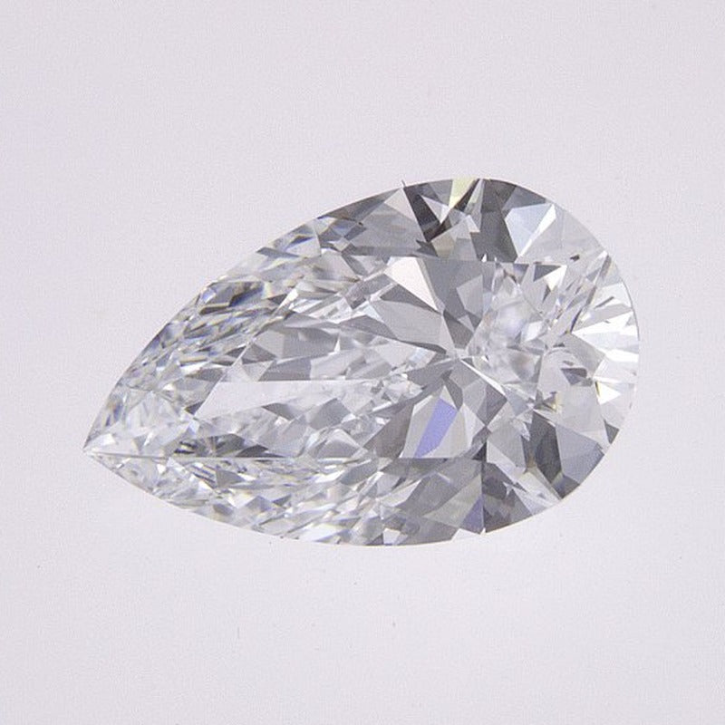 1.04 ct Lab-Grown Diamond – D VVS1 – Pear Cut – IGI Certified — Sapphire Row · cut7