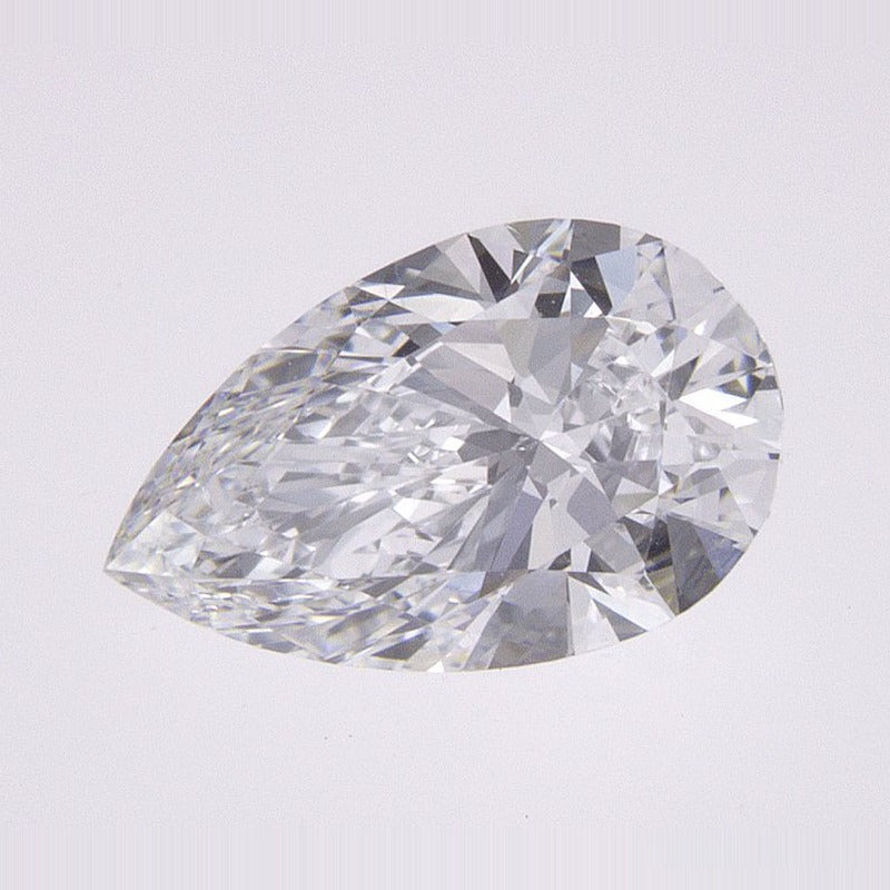 0.97 ct Lab-Grown Diamond – D VVS2 – Pear Cut – IGI Certified — Sapphire Row · cut7