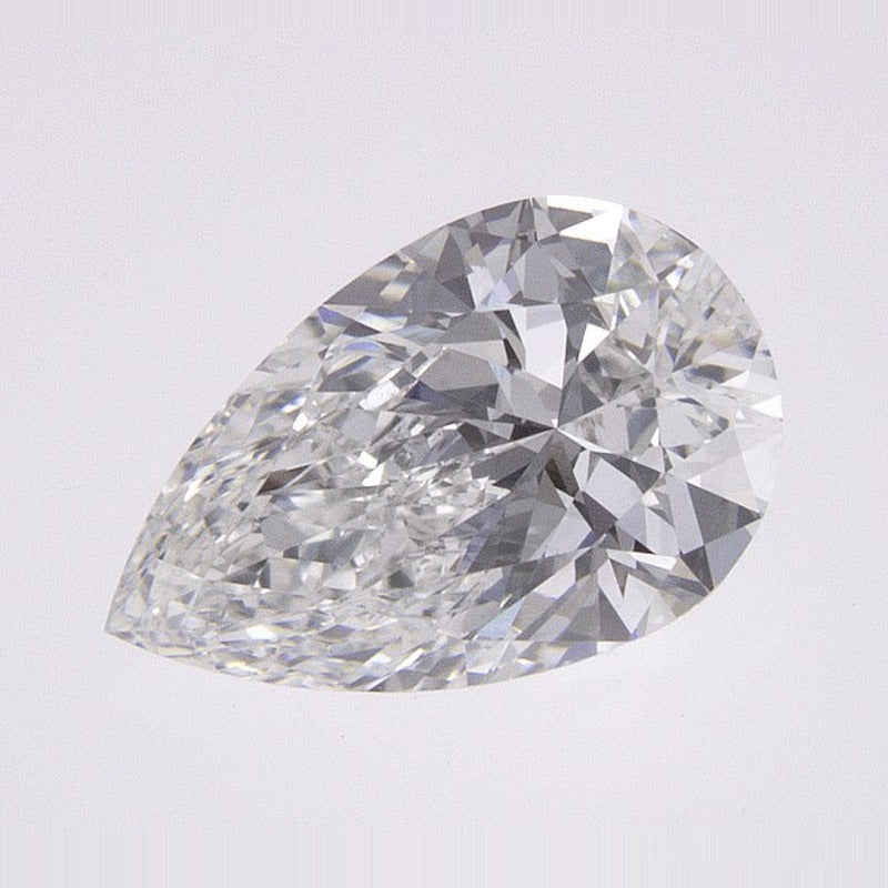 0.91 ct Lab-Grown Diamond – E VS1 – Pear Cut – GCAL Certified — Sapphire Row · cut7