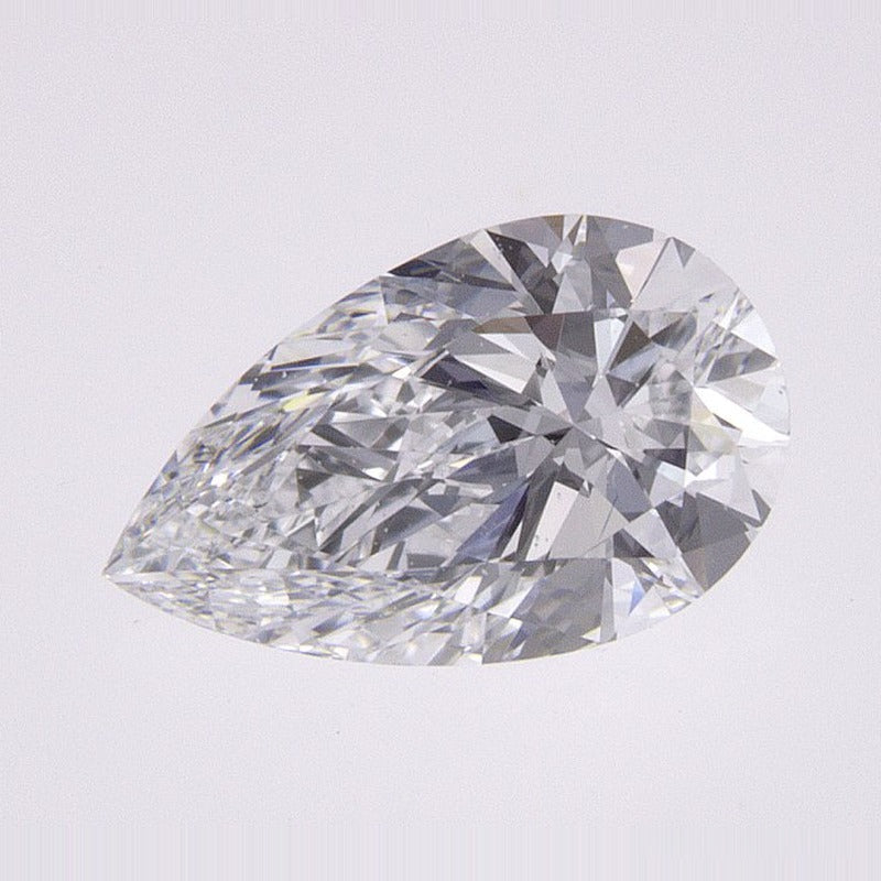 0.84 ct Lab-Grown Diamond – D VVS1 – Pear Cut – IGI Certified — Sapphire Row · cut7