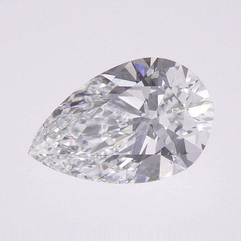 0.81 ct Lab-Grown Diamond – D VVS2 – Pear Cut – IGI Certified — Sapphire Row · cut7