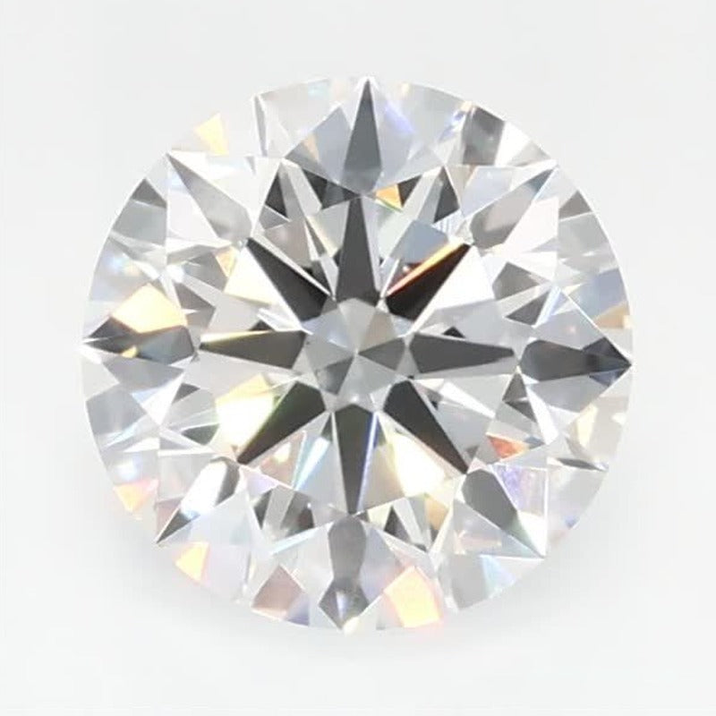 0.79 ct Lab-Grown Diamond – F VVS2 – Round Cut – GCAL Certified — Sapphire Row · cut7