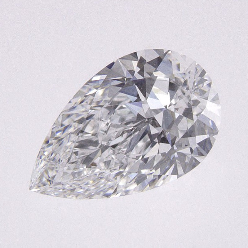 0.77 ct Lab-Grown Diamond – D VVS1 – Pear Cut – IGI Certified — Sapphire Row · cut7